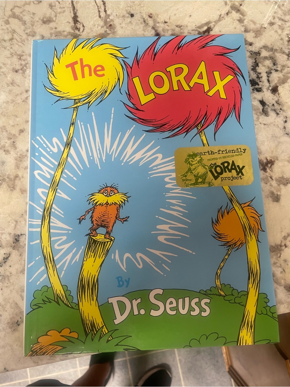Pristine Hardback copy of The Lorax by Dr. Seuss.